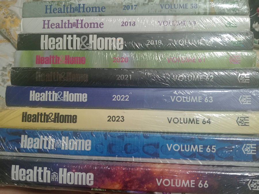 Free Health and Home bookbound volume included with every order